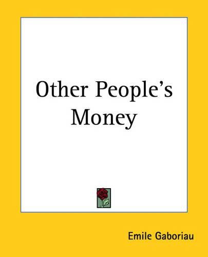 Cover image for Other People's Money