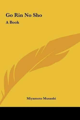Cover image for Go Rin No Sho: A Book