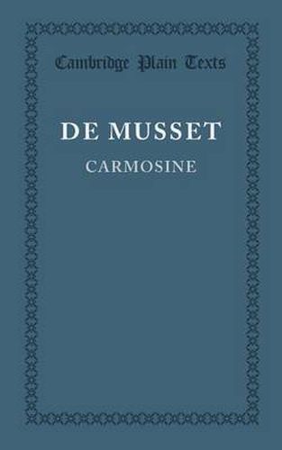 Cover image for Carmosine