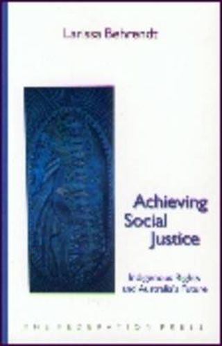 Cover image for Achieving Social Justice