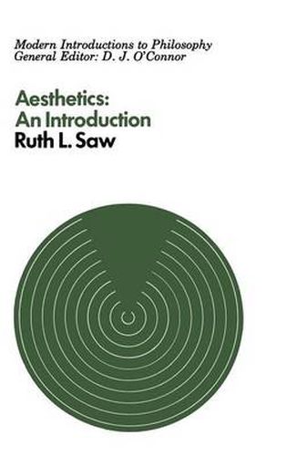 Cover image for Aesthetics: An Introduction