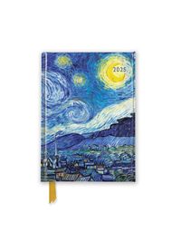 Cover image for Vincent van Gogh: The Starry Night 2025 Luxury Pocket Diary Planner - Week to View