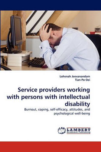 Cover image for Service Providers Working with Persons with Intellectual Disability
