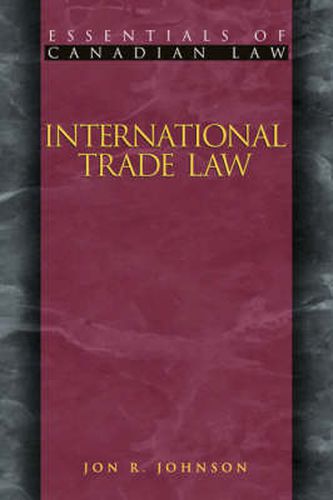 Cover image for International Trade Law