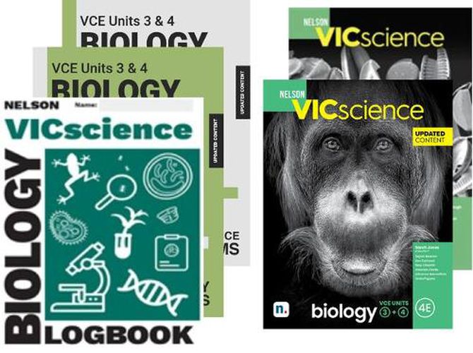 Nelson VicScience Biology VCE Units 3 & 4 Updated Student Pack