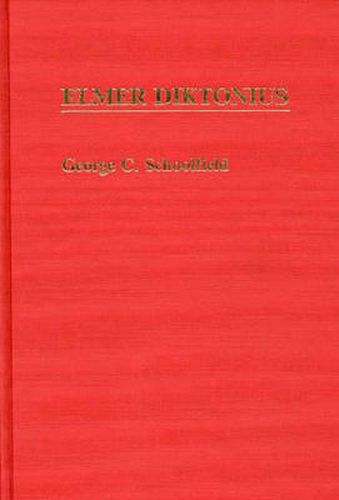 Cover image for Elmer Diktonius