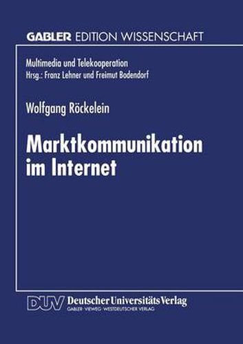 Cover image for Marktkommunikation Im Internet