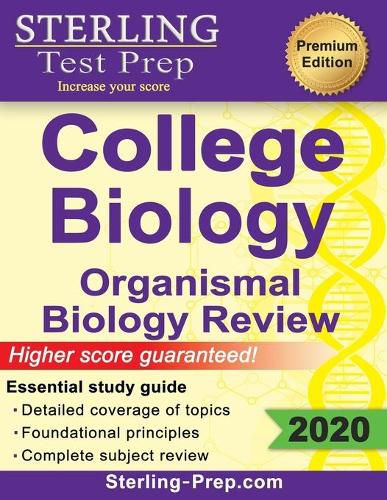 Cover image for Sterling Test Prep College Biology: Organismal Biology Review