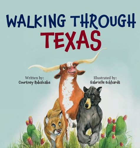 Cover image for Walking Through Texas