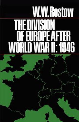 Cover image for The Division of Europe after World War II: 1946