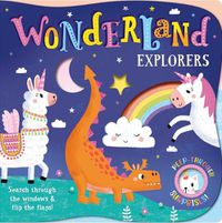 Cover image for Wonderland Explorers: With Lift-The-Flaps and Peep-Through Windows