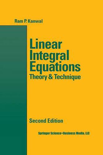 Cover image for Linear Integral Equations