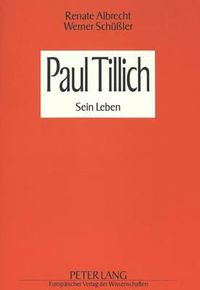 Cover image for Paul Tillich: Sein Leben