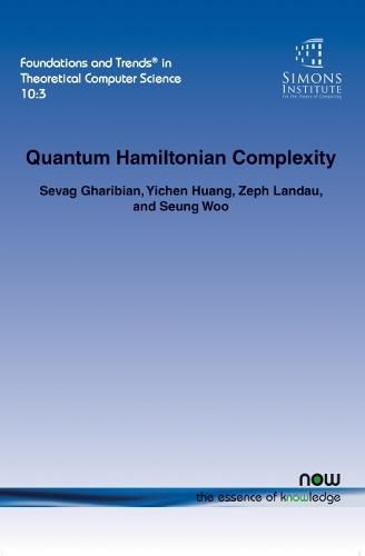 Cover image for Quantum Hamiltonian Complexity