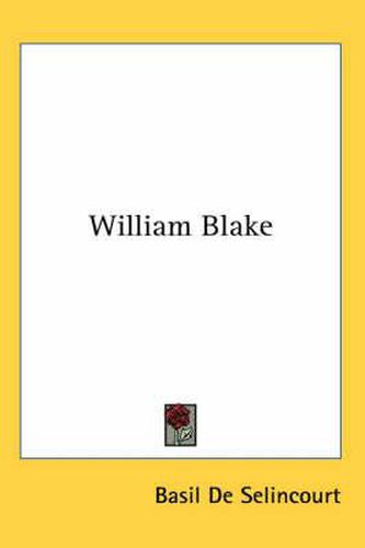 Cover image for William Blake