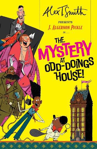 Cover image for J. Algernon Pickle in The Mystery at Odd-Doings House