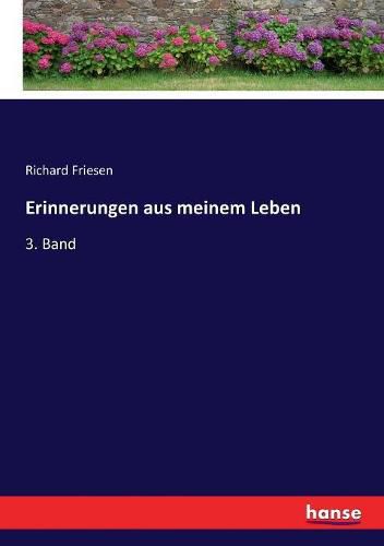 Cover image for Erinnerungen aus meinem Leben: 3. Band