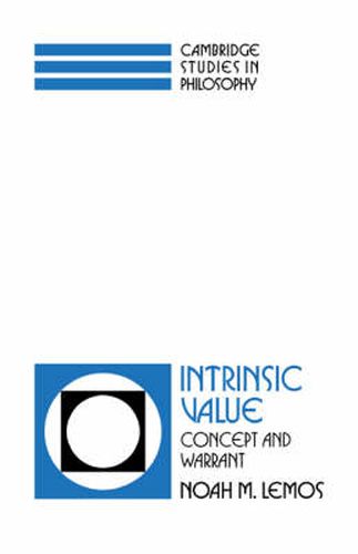 Cover image for Intrinsic Value: Concept and Warrant