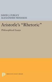 Cover image for Aristotle's Rhetoric: Philosophical Essays