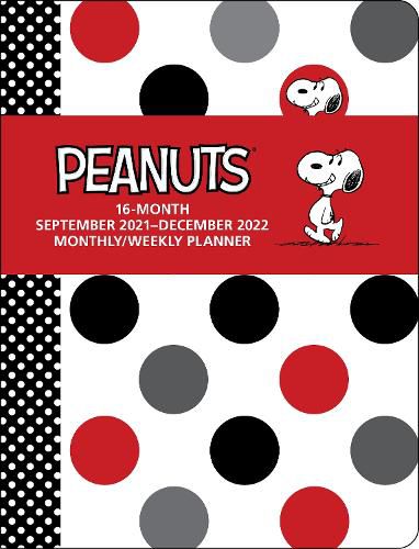 Peanuts 16-Month September 2021-December 2022 Monthly/Weekly Planner Calendar