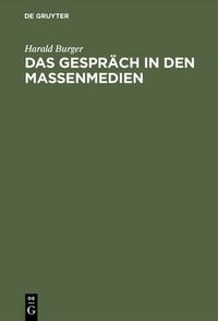 Cover image for Das Gesprach in den Massenmedien