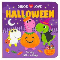 Cover image for Dinos Love Halloween