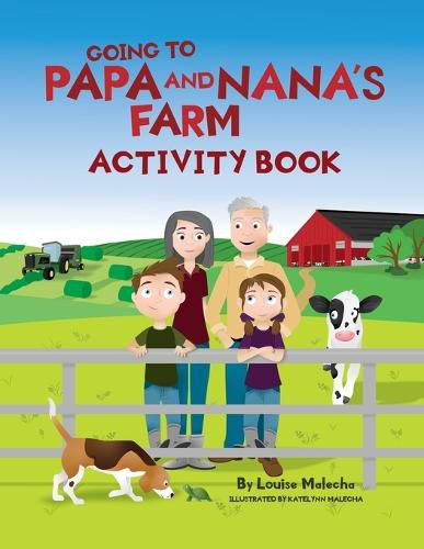 Cover image for Going to Papa and Nana's Farm Activity Book