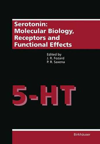 Cover image for Serotonin: Molecular Biology, Receptors and Functional Effects