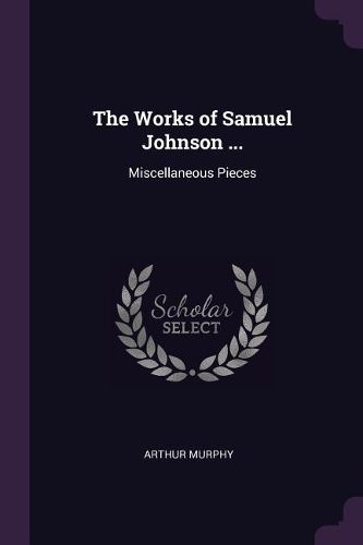 Cover image for The Works of Samuel Johnson ...