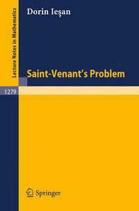 Cover image for Saint-Venant's Problem