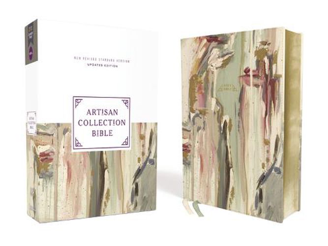 Cover image for NRSVue, Artisan Collection Bible, Leathersoft, Multi-color/Cream, Comfort Print