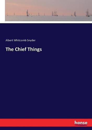 Cover image for The Chief Things