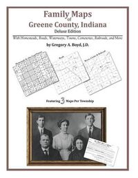 Cover image for Family Maps of Greene County, Indiana