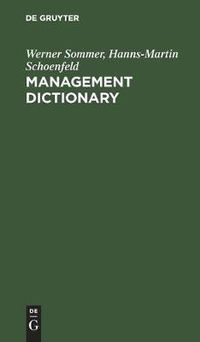 Cover image for Management Dictionary: English-German