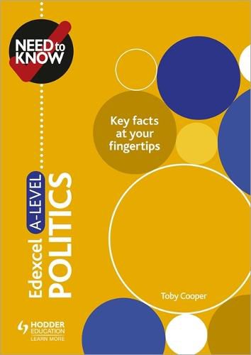 Cover image for Need to Know: Edexcel A-level Politics