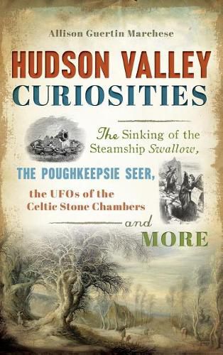 Cover image for Hudson Valley Curiosities: The Sinking of the Steamship Swallow, the Poughkeepsie Seer, the UFOs of the Celtic Stone Chambers and More