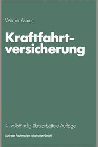 Cover image for Kraftfahrtversicherung