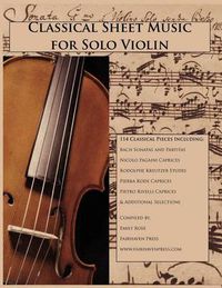 Cover image for Classical Sheet Music for Solo Violin