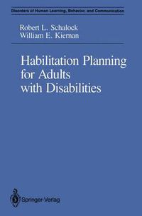 Cover image for Habilitation Planning for Adults with Disabilities