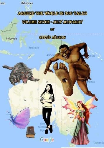 Cover image for Around the World in 366 Tales - July Jeopardy