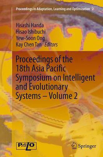 Cover image for Proceedings of the 18th Asia Pacific Symposium on Intelligent and Evolutionary Systems - Volume 2