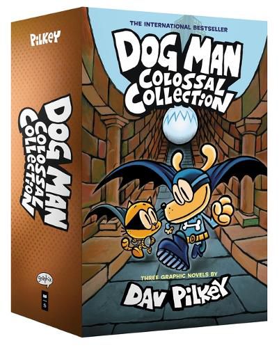 Cover image for Dog Man Colossal Collection (Dog Man #7-9 Box Set)