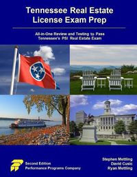 Cover image for Tennessee Real Estate License Exam Prep: All-in-One Review and Testing to Pass Tennessee's PSI Real Estate Exam