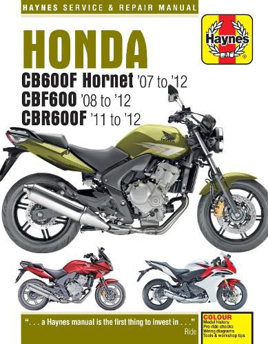 Honda CB600 Hornet, CBR600F (07-1