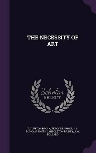 Cover image for The Necessity of Art