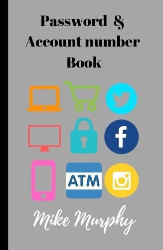 Password & Account Number Book