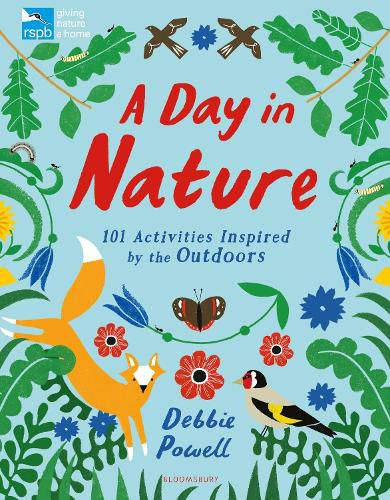 Cover image for RSPB: A Day in Nature: 101 Activities Inspired by the Outdoors