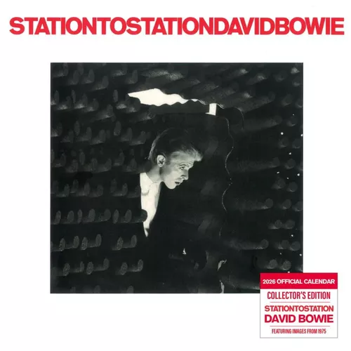 Cover image for David Bowie Collector's Edition Record Sleeve 2026 Wall Calendar