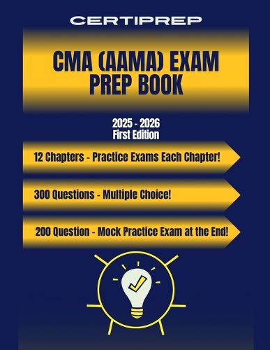 Cover image for CertiPrep - CMA (AAMA) Exam Prep Book 2025-2026