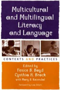 Cover image for Multicultural and Multilingual Literacy and Language: Contexts and Practices